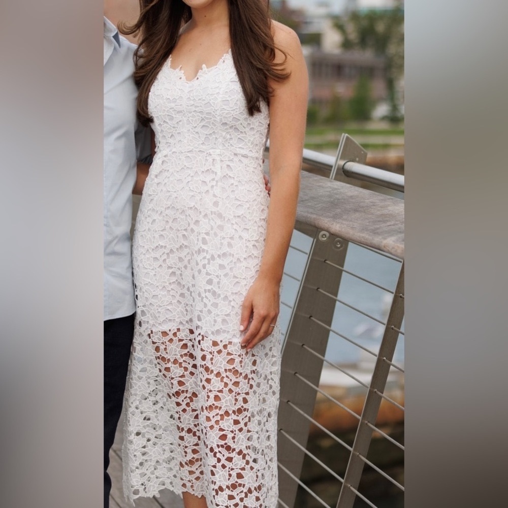 White Jin & Ivy Lace Dress